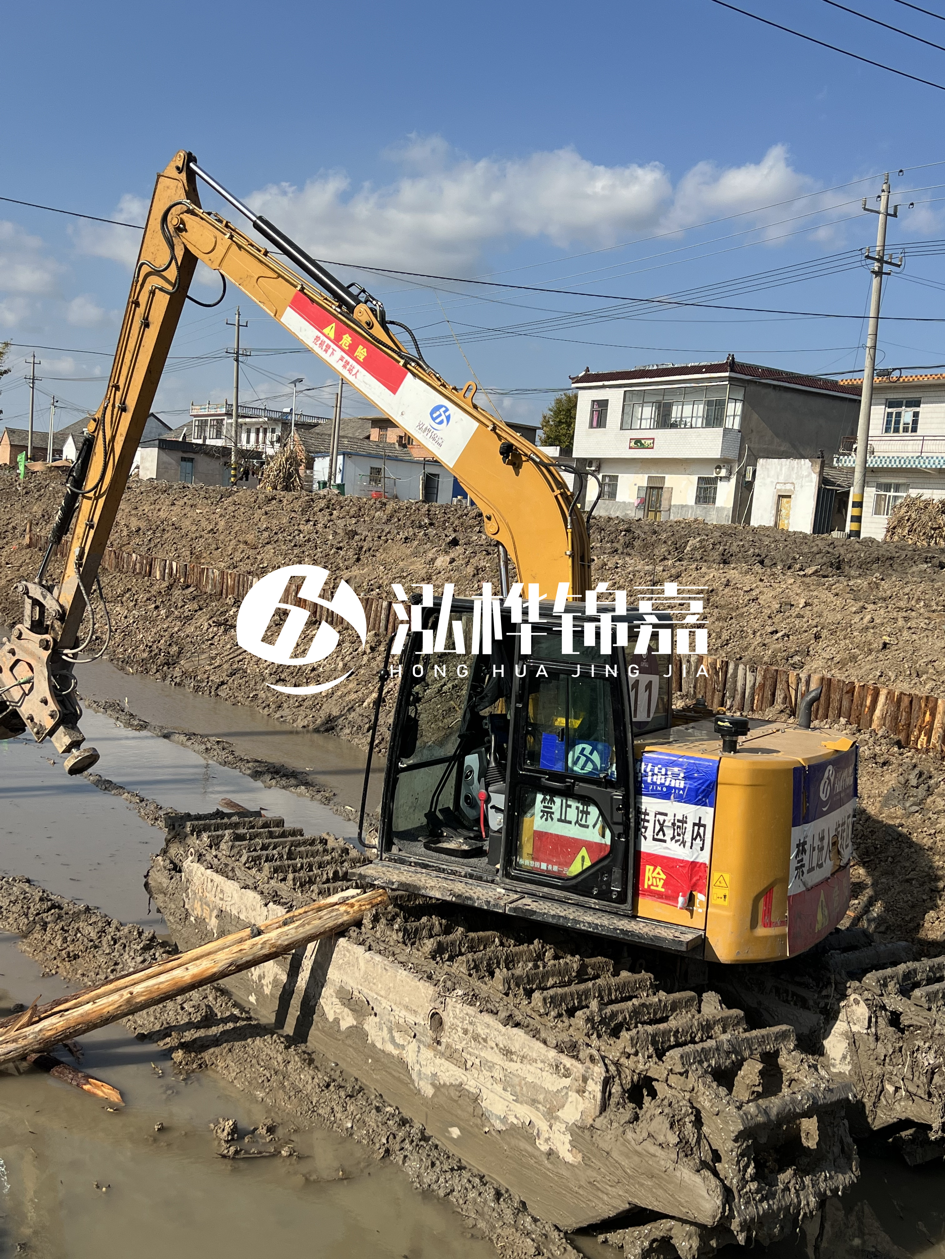 安陽(yáng)挖機(jī)打木樁專(zhuān)業(yè)施工-河道打木樁的價(jià)格受哪些因素影響？