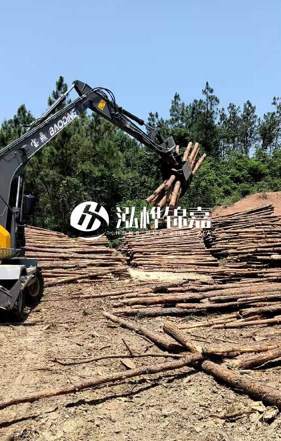 云南4米松木樁批發(fā)價(jià)格多少-4米小頭13-15直徑多少錢一根？