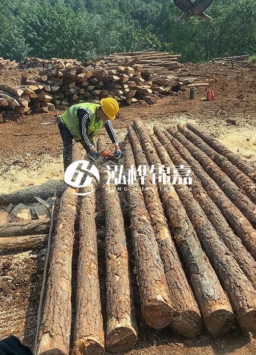 4米長松木樁防腐處理每根加多少錢？松木樁尾徑8cm的價格多少？