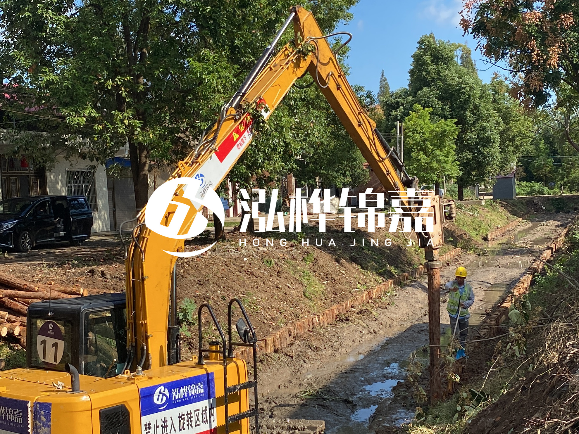 水上打松木樁施工隊能異地施工嗎？進(jìn)場費是誰出？