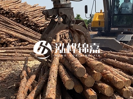 松木樁廠家泓樺錦嘉-打松木樁時(shí)遇到堅(jiān)硬土層怎么解決？