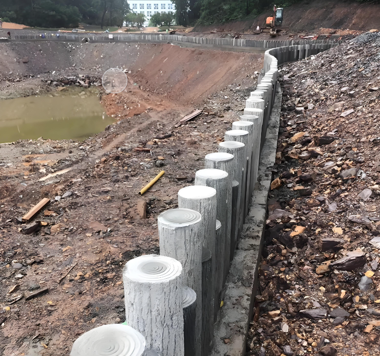 水泥仿木樁施工隊(duì)泓樺錦嘉 - 水泥仿木樁防腐蝕嗎？?