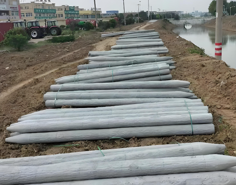 水泥仿木樁施工隊泓樺錦嘉 - 水泥樁打樁不合格怎么返工？