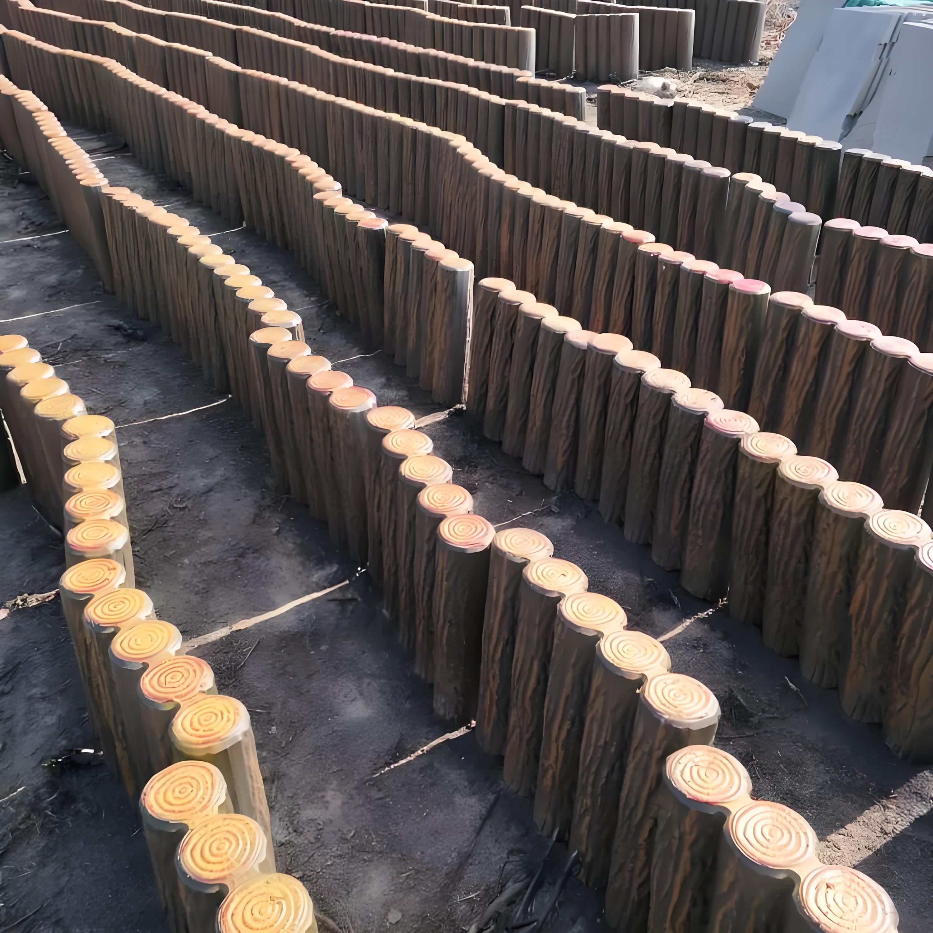 水泥仿木樁施工隊泓樺錦嘉 - 水泥樁打樁的施工流程有哪些？